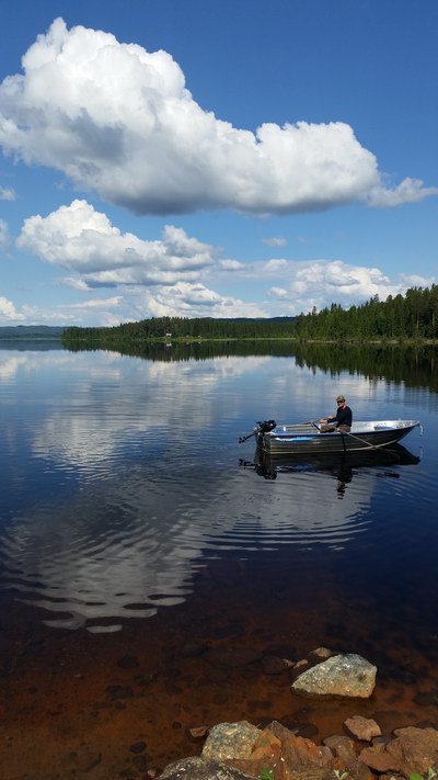 Letní den v Lesjön