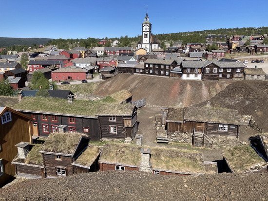 Roros, historicke hornicke mestecko, foto Petr Obruba