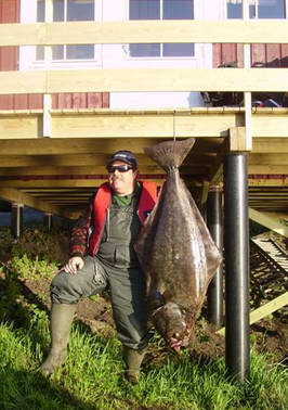 Leines - halibut 28 kg, 1,39 m, kveten 2008