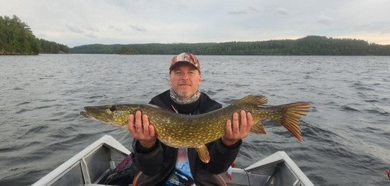 podzimni stika z jezera Bjorkern